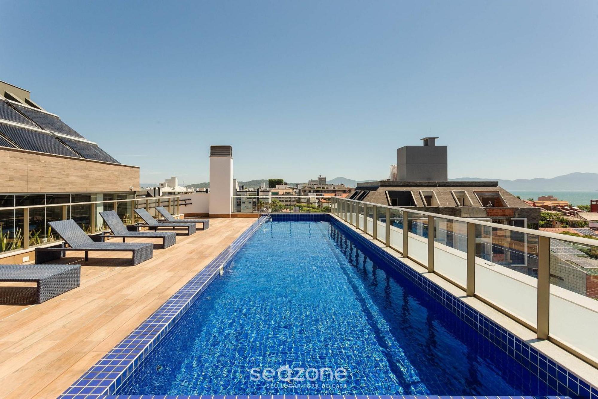 Lindo Studio Moderno A 300M Da Praia Jurere Elu106 Florianópolis Esterno foto